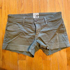 Dylan George Army Green Short Shorts